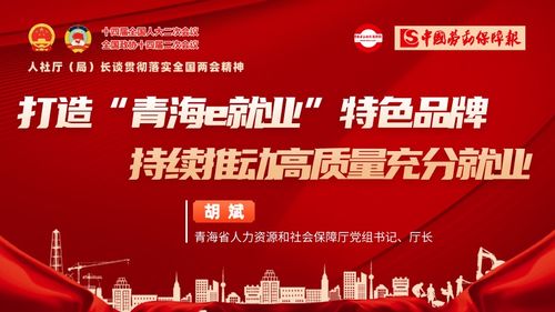 打造 青海e就業 特色品牌,持續推動高質量充分就業