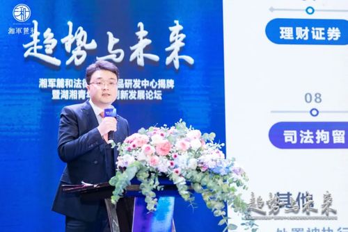 湖南省首個(gè)律所法律服務(wù)產(chǎn)品研發(fā)中心揭牌暨湖湘青年律師創(chuàng)新發(fā)展論壇成功舉行