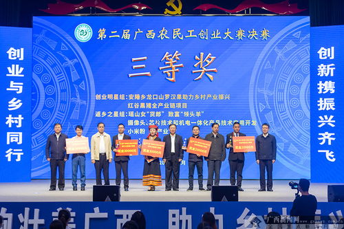 以賽促創 第二屆廣西農民工創業大賽決出獎項